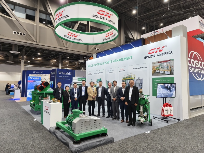GN Solids America Participated OTC 2025  in Houston NRG Center 1